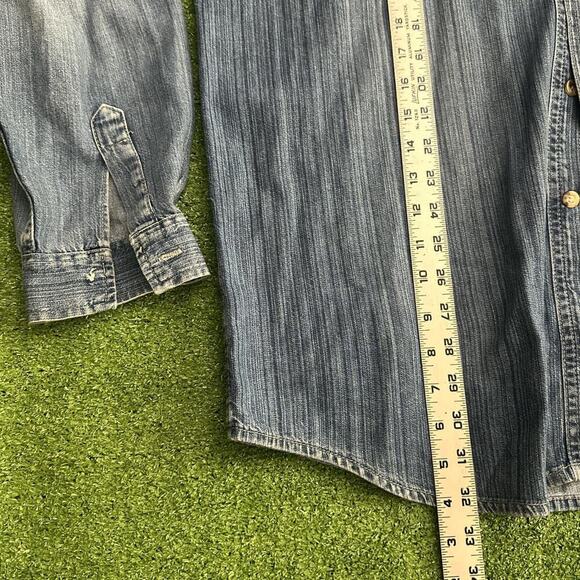 Vintage Motor Jeans Denim Shirt - Picture 3 of 5